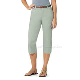 Bandolino Women Belted Maureen Stretchy Classic Capri Length Pants 3 colors