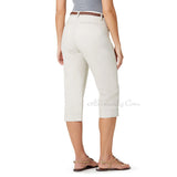 Bandolino Women Belted Maureen Stretchy Classic Capri Length Pants 3 colors