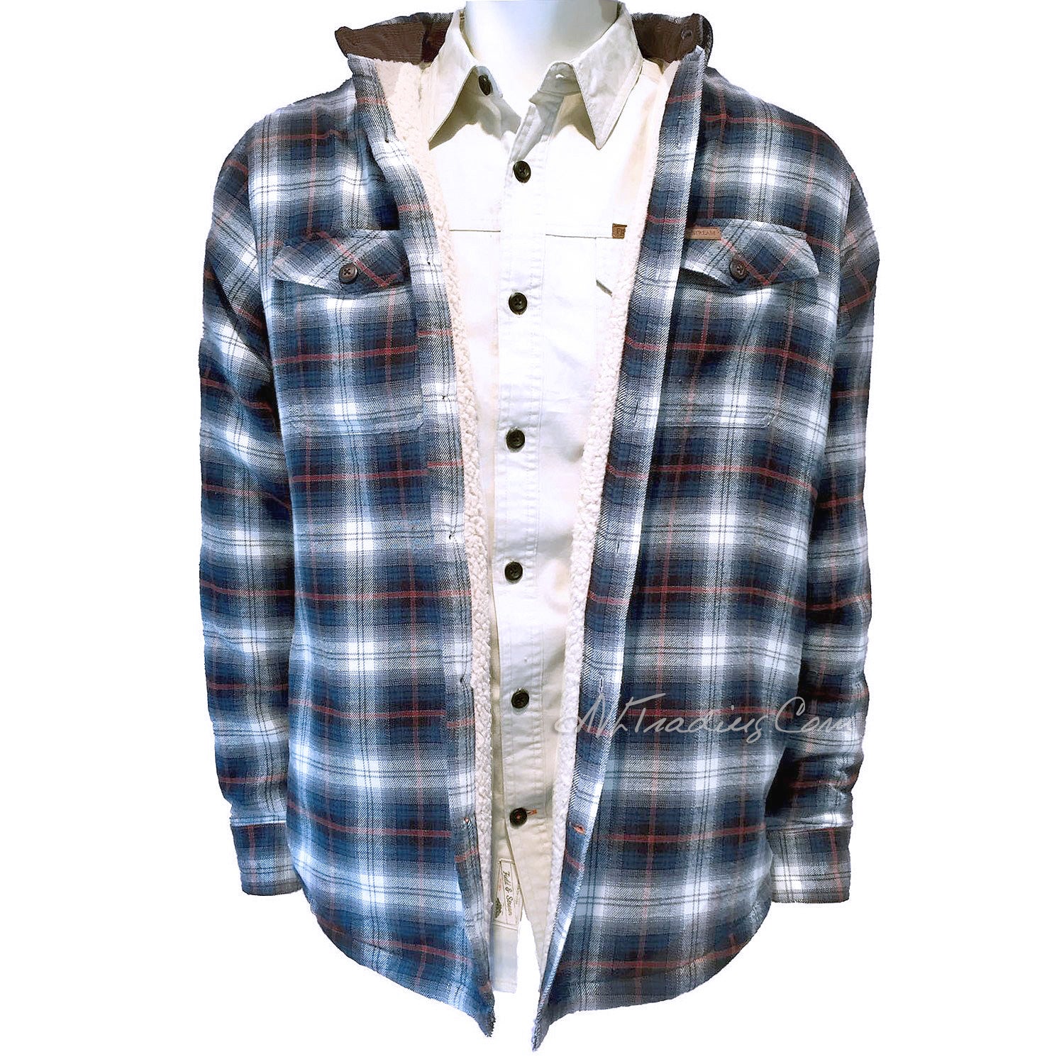 FIELD & STREAM Sherpa Lined Flannel Shirt Jacket – JNL Trading