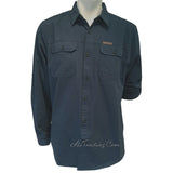 FIELD & STREAM Brushed Poplin 100% Cotton Long Sleeve Utility Shirt