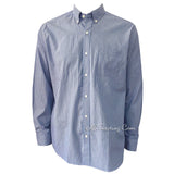 Tricots St. Raphael Men's 100% Cotton Woven Long Sleeve Sport Shirt