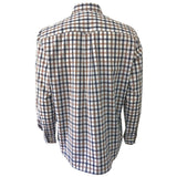 Tricots St. Raphael Men's 100% Cotton Woven Long Sleeve Sport Shirt