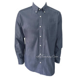 Tricots St. Raphael Men's 100% Cotton Woven Long Sleeve Sport Shirt