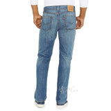 Levi's 505 Light Wash Men's Denim Jeans Comfortable Classic Fit Pants