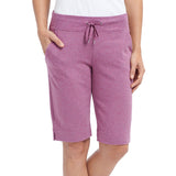 Eddie Bauer Women Super Soft Sueded French Terry Knit Classic Bermuda Shorts