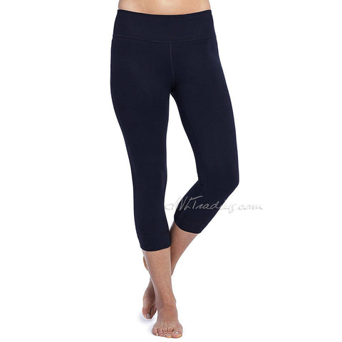 Marika Women's Size Large Gray Yoga Workout Capri Athletic Wear Athleisure