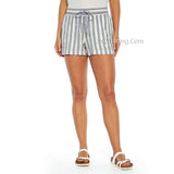 GAP Ladies cute comfy roomy cool Linen blend draw string 4" inseam Short