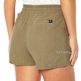 GAP Ladies cute comfy roomy cool Linen blend draw string 4" inseam Short