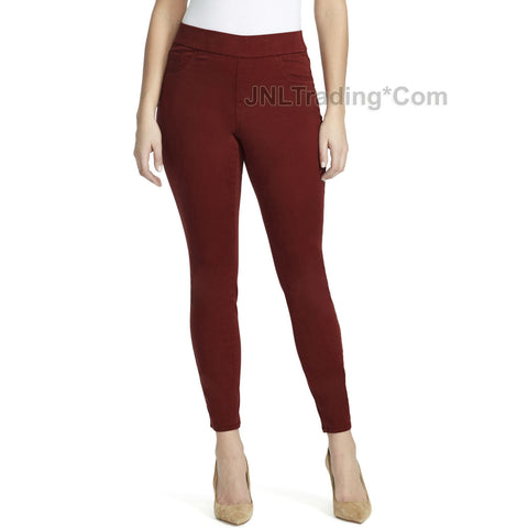 Nine West Heidi Pull-On Skinny Yoga Stretch Twill Pant