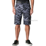 Iron Clothing Belted Stretch Microfiber Lightweight Stretch Cool Cargo Short