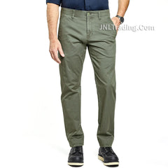 Men Weatherproof Zip 5 Pocket Utility Pant Flex Waistband Stretch