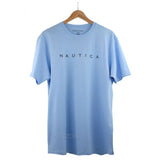 NEW Nautica Men's Double Graphic T-Shirt 100% Cotton Crew Tee Short Sleeve M-3XL