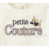 NWT GYMBOREE Girl Embroidered Petite Couture with Chihuahua T-Shirt 2T/3T 3-6Mo