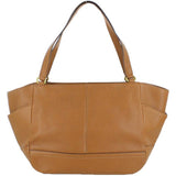 NWT COACH F23284 Tote Bag Smooth Park Leather Carryall British Tan Handbag Purse