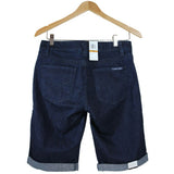 NWT CALVIN KLEIN CK Jeans Women's Denim Rolled Cuff Bermuda Short SZ 4/6/8/10/12