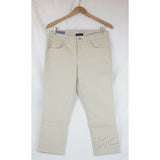 NWT Bandolino Jeans Women Knit to Fit Stretch Denim TATYANA the slim Capri Pants