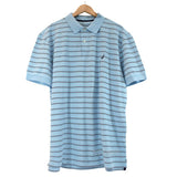 Nautica Big&Tall Short Sleeve Stripe Breathable Performance Polo Shirt $69