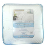 Indoor Weather Down Alternative White Cotton Lightweight Extra Warmth Comforter