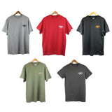 NWT Duck Dynasty Commander 100% Cotton Front Back LOGO Print T-Shirt Tee 5 Color