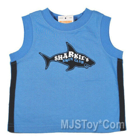 NWT GYMBOREE Sharkie's Swim Club Boy Tank Top T Shirt