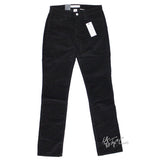 NWT Calvin Klein CK Women Stretch Corduroy Natural Waist Slim Fit Straight Pants