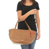 NWT COACH F23284 Tote Bag Smooth Park Leather Carryall British Tan Handbag Purse