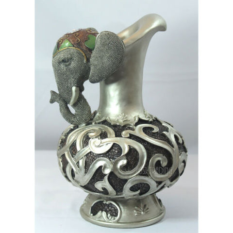 100% Handmade Elephant Resin Vase Design & Crafted by Famous artist & Sculptors