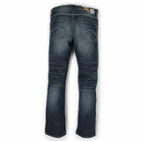 NWT T K AXEL Premium Grade Ellington Wash Denim Men's Jeans Relaxed Straight Fit