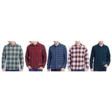 NWT Eddie Bauer Bristol Men's Soft Plaid Flannel Long Sleeve Shirt Size S-XL
