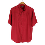 NWT HABIT Men Kestrel Creek Solar Factor UPF 30 Short Sleeve Ripstop River Shirt