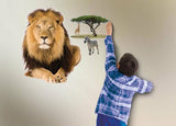 NEW Uncle Milton Wild Walls Safari Adventure Light n sound Wallscape Wall Decor