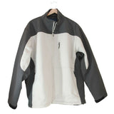 NWT Falls Creek Men Lightweight Soft Shell Forged Iron Jacket Gray/Charcoal XXL