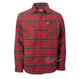 NWT Coleman Men's Classic Fit Warm Sherpa Lined Flannel Shirt Jacket MSRP $100