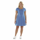 NWT Juniors' Plus Size SO Cap-Sleeve Stripes Skater Dress in 4 Colors Size 1X/2X