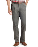 IZOD Men's Heritage Chino Double Pleat Classic Comfort Flex No Iron Pants $69