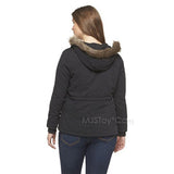 NWT Mossimo Supply Co. Plus Size Hooded Quilted Parka Jacket in Black XL/TG 14W