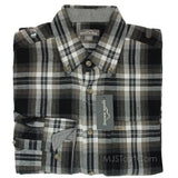 Eddie Bauer Soft Plaid Flannel Men Long Sleeve Shirt in 20 Model Size M/L/XL