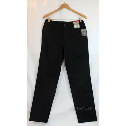 NEW Khakis & Co Women Straight Leg Tummy Slimming Pants