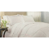 Indoor Weather Down Alternative White Cotton Lightweight Extra Warmth Comforter