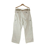 IRON Co. Relaxed Straight Leg Standard Fit Men's Vintage Cargo Khaki Pants