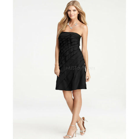 NWT Ann Taylor LAYERED STRAPLESS DRESS Charming Beautiful Size 4 Regul JNL Trading NWT Ann Taylor LAYERED STRAPLESS DRESS Charming Beautiful Size 4 Regul JNL Trading