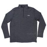NWT Reebok Men's 1/4 Zip Performance Sport T-Shirt Long Sleeve Pullover L/XL