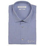 NWT Calvin Klein CK Men Shirt 100% Cotton Regular Fit Long Sleeve Pointed Collar