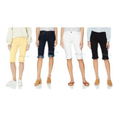 NWT Rafaella Weekend Skimmer Slim Trim Lift Comfort Bermuda Denim Short MSRP $50