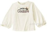 NWT GYMBOREE Girl Embroidered Petite Couture with Chihuahua T-Shirt 2T/3T 3-6Mo
