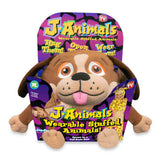 J.Animals Wearable stuffed Animals Full Body Suit Costume Dog/Giraffe Boy/Girl M