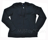 NWT Women Reebok Relaxed Fit Fleece Full Zip Hoodie Jacket Lightweight S/M/L/XL