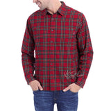 NWT Eddie Bauer Bristol Men's Soft Plaid Flannel Long Sleeve Shirt Size S-XL