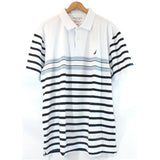 Nautica Big&Tall Short Sleeve Stripe Breathable Performance Polo Shirt $69