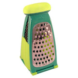 NEW Squish Collapsible Box Grater Green Fine & Course Grating Surface Sure Grip